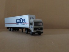 Corgi 1/64 Scale 98305 - Volvo Container Trailer Truck EXEL - Silver