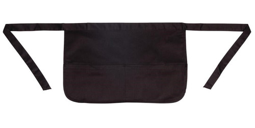 Money pocket apron black - pocket,