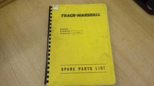 Track marshall crawler tractor - track,