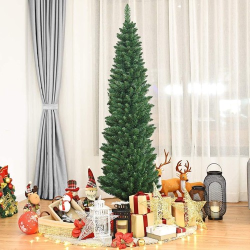Christmas tree green slim - green,