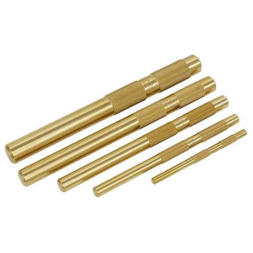 Sealey brass punch set - sealey,