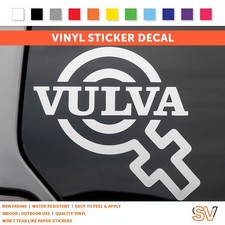 Vulva Swedish Car Sticker, Self-Adhesive Car Decal For Volvo, vinyl sticker
