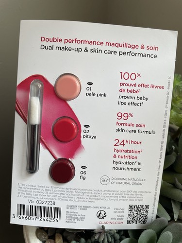 Clarins paris sample - paris,