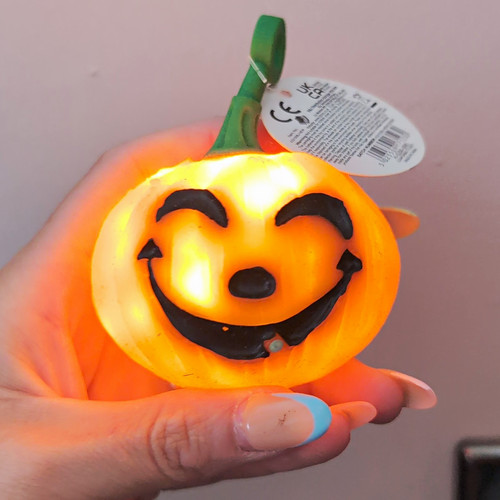 Light pumpkin face gel - light, up