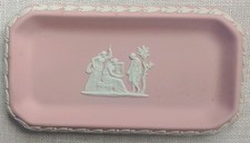 Rare Wedgwood Pink Jasperware Trinket Dish