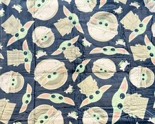 Baby Yoda Silky Throw Blanket