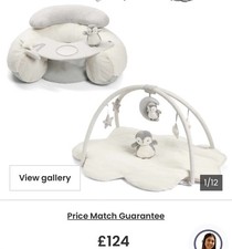 Mamas & Papas “Wish Upon a Cloud” Playmat Gym & Sit & Play Bundle