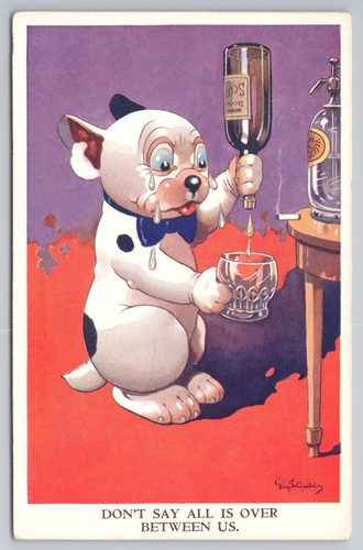 Bonzo dog studdy drinking - g, e