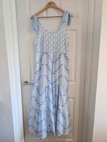 New oliver bonas blue white - new,