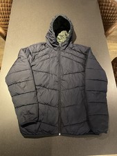 Jack & Jones Navy Blue Padded Jacket Coat XL