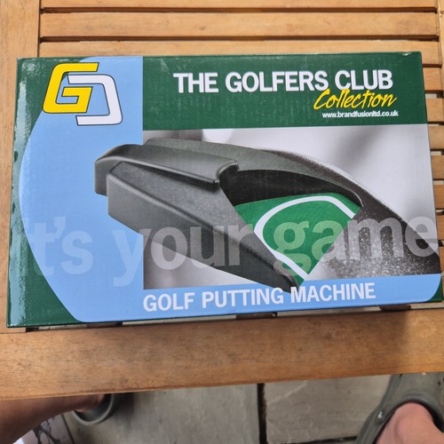 Golf putting machine the - golf,
