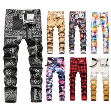 Fashion Streetwear Mens Jeans