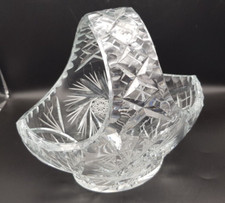 Vintage Large, Heavy Cut Glass