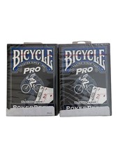 2x POKERPEEK Bicycle Playing