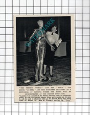 Miss Margaret Flannery  Lumena Model  British Food Fair -  1950 SMALL Cutting