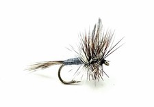 Adams dry flies - 3, winged