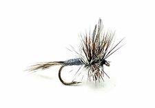 3 Adams DRY Flies WINGED Caddis MAYFLY Dries Trout Fly Fishing Size 10 12 14 16