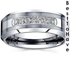 New Men's Tungsten Carbide