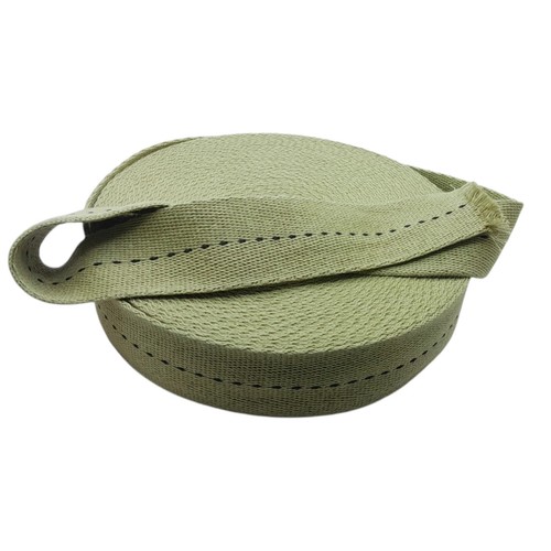 Ww2 webbing honey green - honey, cotton