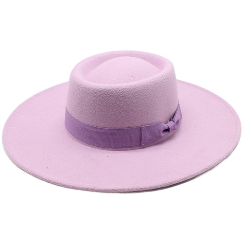Elegant wide brim felt - brim, hat