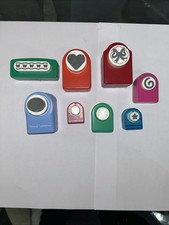 8 X Craft Punches Cutters Paper Punch Various Shapes Sizes Job Lot / Bundle