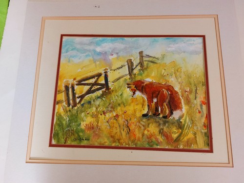 Original wildlife painting a - painting, "a