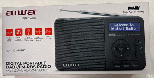 Aiwa 40dab digital portable - rd-40dab,