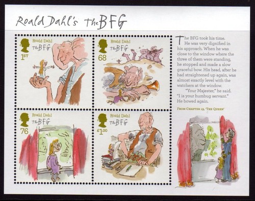 2012 roald dahl mint - mint, mini