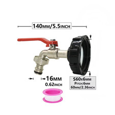 1000 Liter IBC Tank Tap