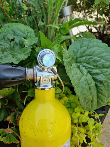 Yellow scuba diving cylinder - scuba,