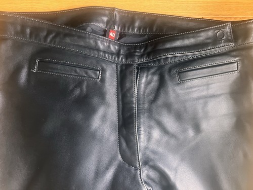 Women leather trousers - women’s,