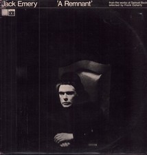 Jack Emery A Remnant LP vinyl UK Saga Psyche 1968 PSY30003