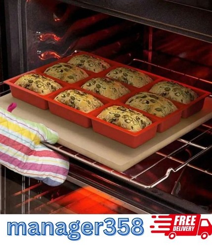 Silicone mini loaf pans - mini, 9