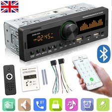Car Radio Bluetooth Stereo Head Unit Player MP3/USB/TF/AUX-IN/FM In-dash Non CD