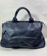 Clarks Black Leather Medium Top Handle Handbag Fully Lined With Metal Shoe Tag