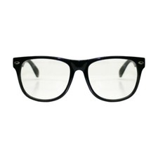  Black School Geek Clark Kent Hero Austin Powers Secretary Glasses Fancy Dress