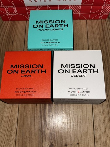 Swatch omega mission - swatch, x