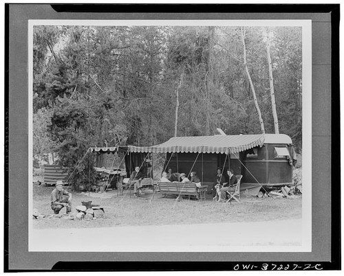 Photo camping trailer - photo:camping,