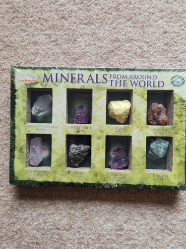 Rock and mineral sample box - rock,