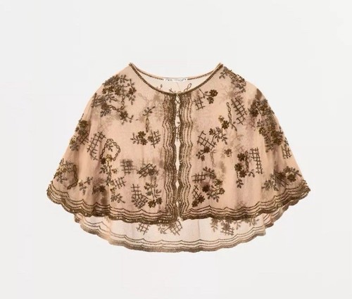 Zara beaded embroidered - zara,