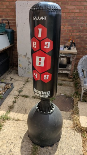 Freestanding punch bag - bag, with