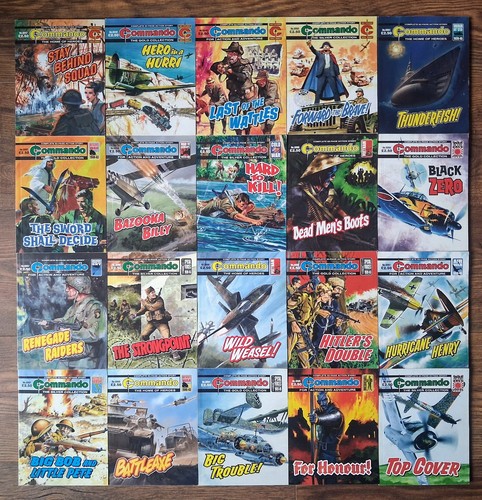 Commando comics job - commando,