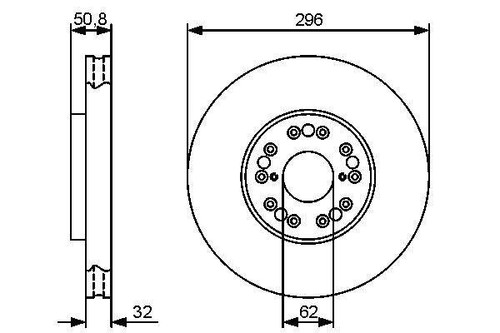 Brake disc lexus is - disc,