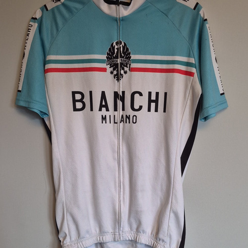 Vintage bianchi cycling - bianchi, jersey