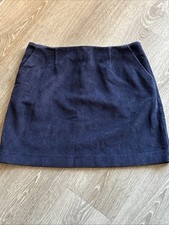Joules Navy Blue Corduroy Mini