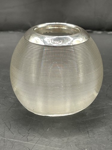 Antique ribbed glass match