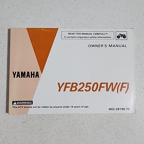 Yamaha atv yfb250fw quad - yamaha, (f)