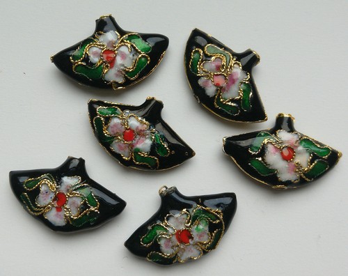 Cloisonne beads - cloisonne,