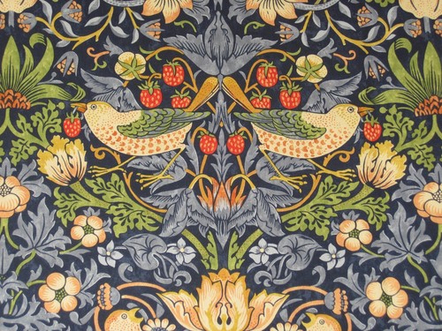 William morris curtain - curtain, fabric