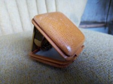 Vintage Kaiser 2 Jewel Travel Alarm Clock 5cm sq face